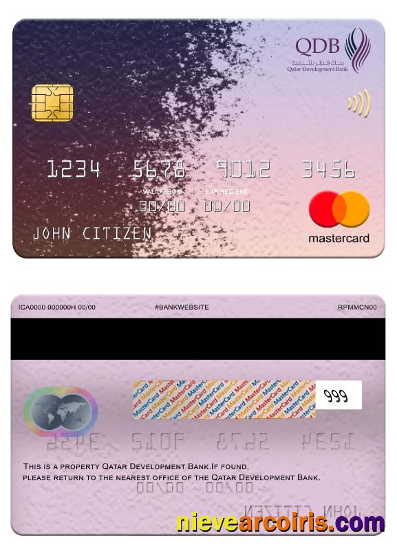 Qatar Development Bank mastercard